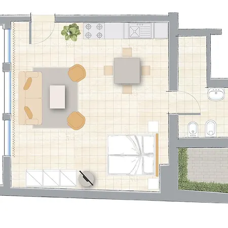 Апарт-отель Adriano Болонья