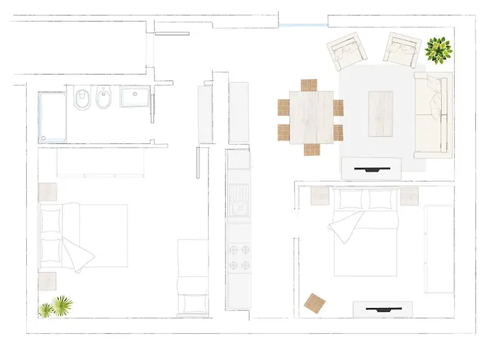 Lägenhetshotell Adriano Bologna